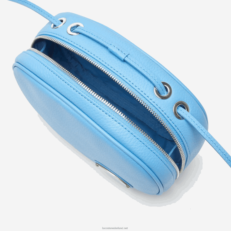 Lacoste kleine cameratas van generfd leer 0828H2870 Argentinië 213 vrouwen