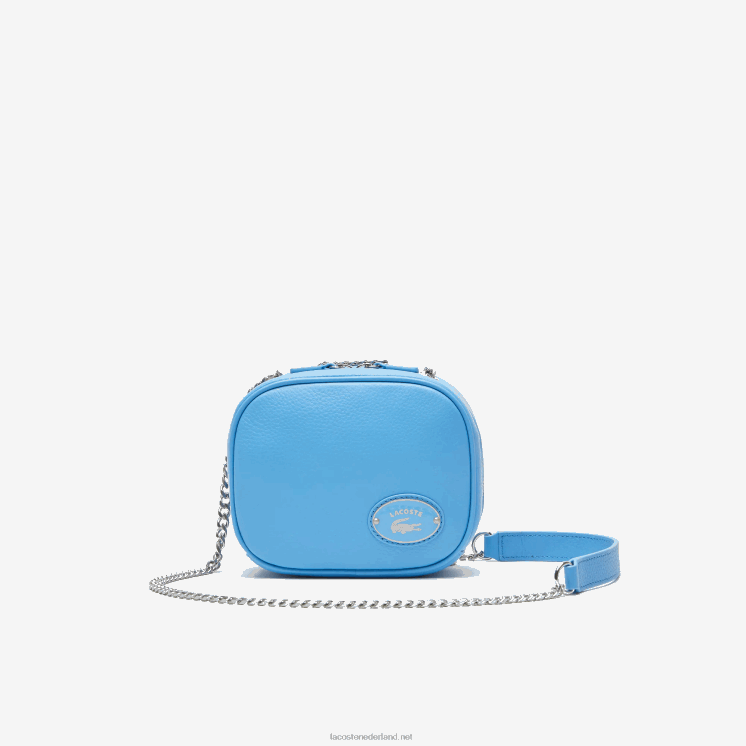 Lacoste kleine crossover tas van generfd leer 0828H2852 Argentinië 213 vrouwen