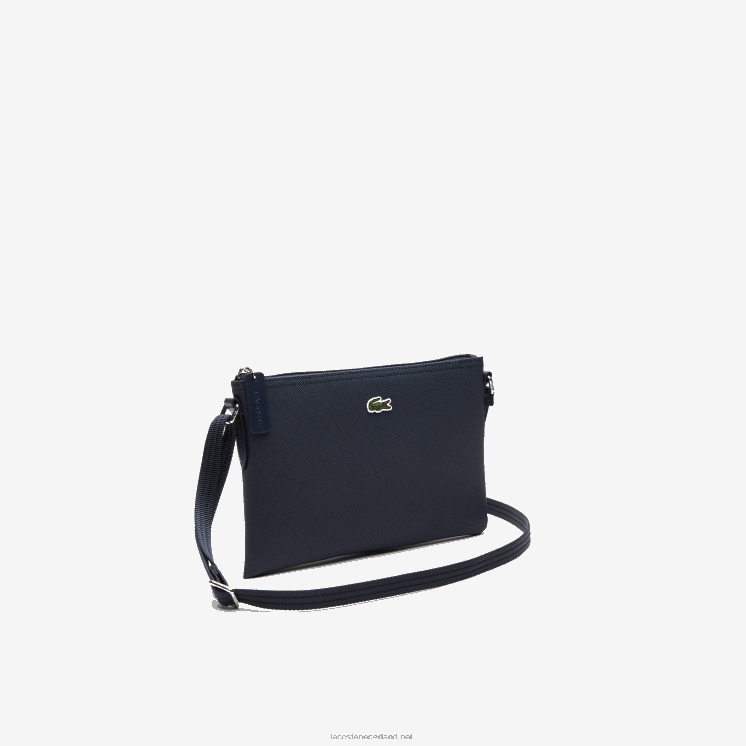 Lacoste l.12.12 concept platte cross-over tas 0828H2772 zonsverduistering 141 vrouwen