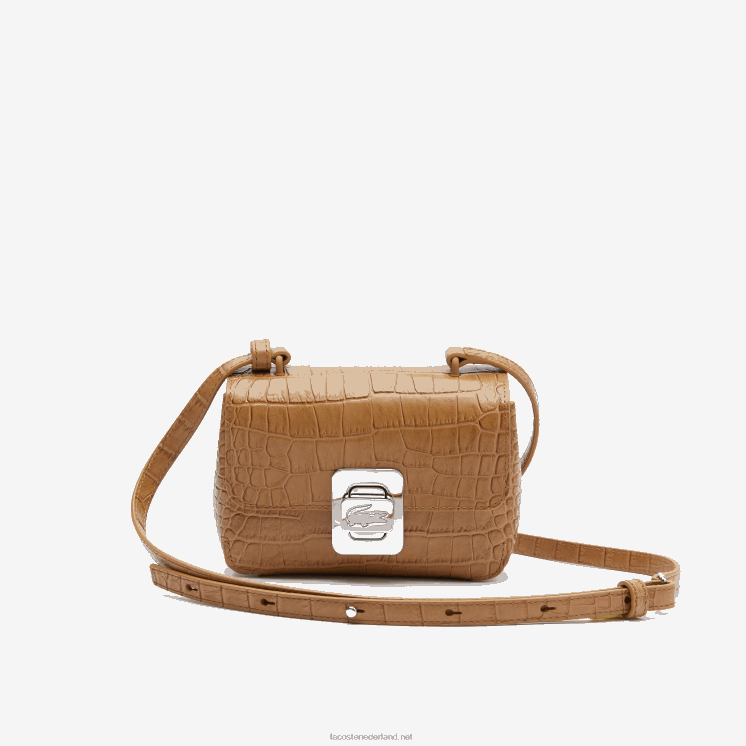Lacoste leren schoudertas 0828H2887 club j07 vrouwen
