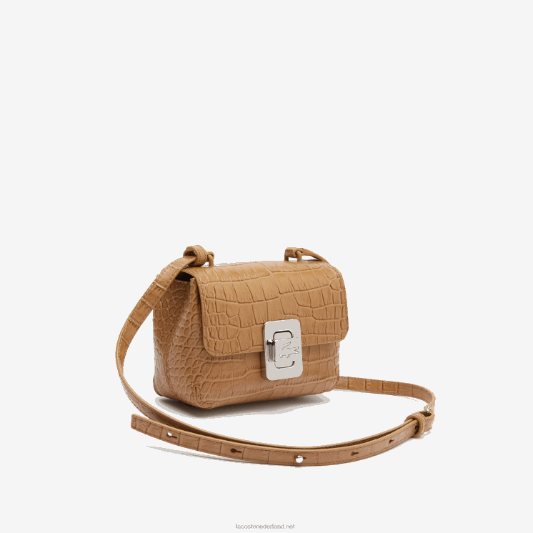 Lacoste leren schoudertas 0828H2887 club j07 vrouwen