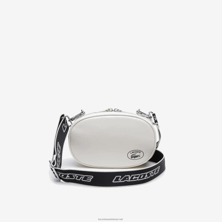 Lacoste ronde cameratas met merkriem 0828H2877 laponie noir l21 vrouwen