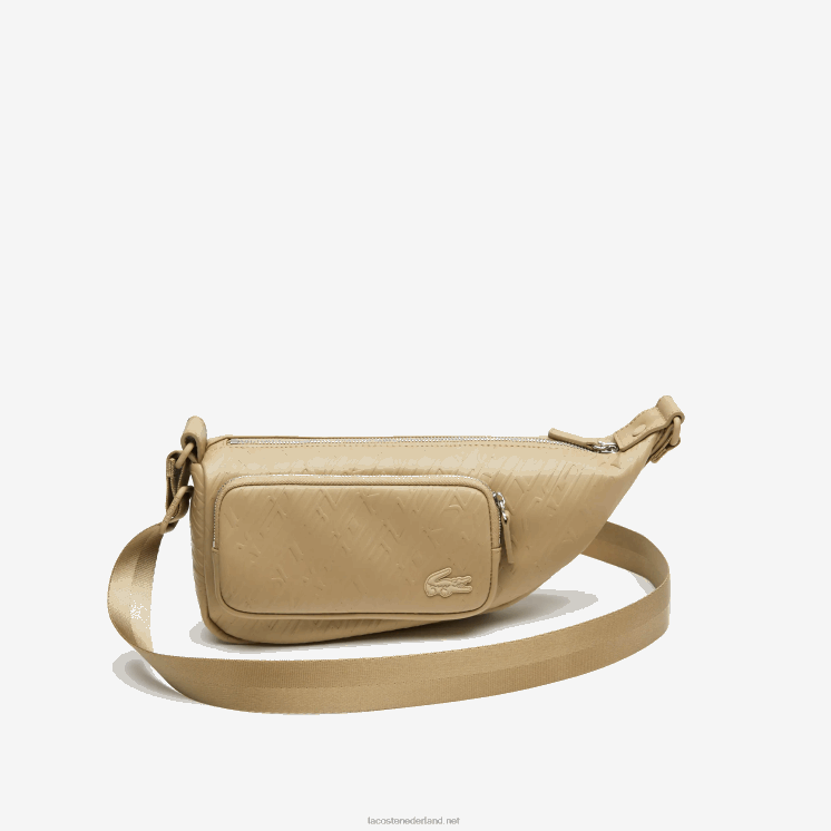 Lacoste schoudertas met logoprint 0828H1973 leeuw l32 vrouwen