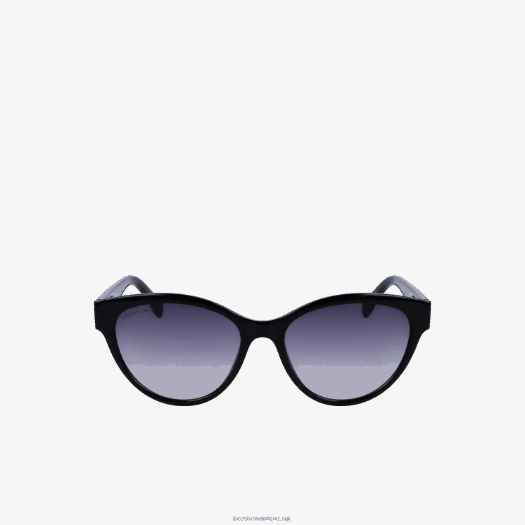Lacoste l.12.12 zonnebril 0828H2899 matzwart 001 vrouwen