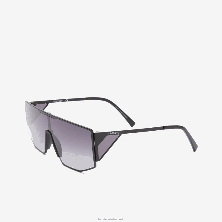 metalen schild lacoste x minecraft zonnebril 0828H2260 zwart/blauw 002 vrouwen