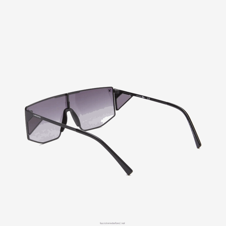 metalen schild lacoste x minecraft zonnebril 0828H2260 zwart/blauw 002 vrouwen