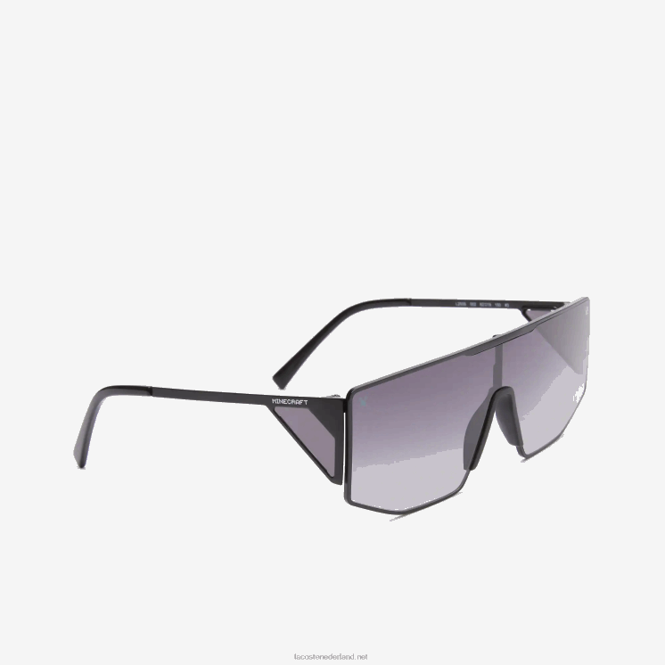 metalen schild lacoste x minecraft zonnebril 0828H2260 zwart/blauw 002 vrouwen