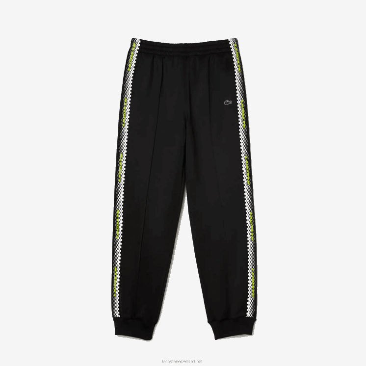 Lacoste Trainingsbroek met logostreep 0828H2406 zwart 031 vrouwen