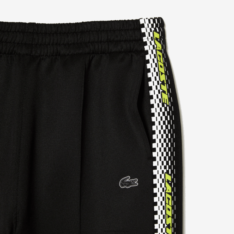 Lacoste Trainingsbroek met logostreep 0828H2406 zwart 031 vrouwen