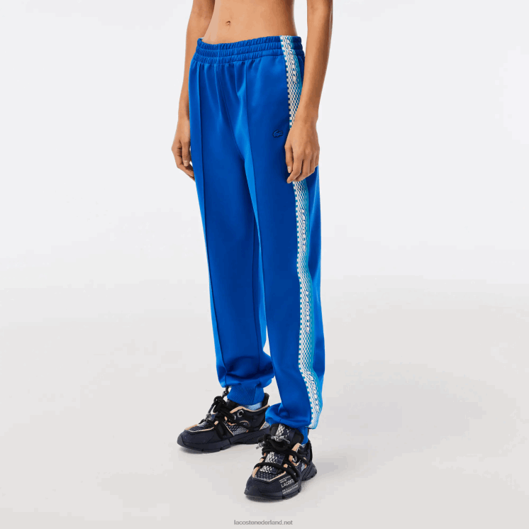 Lacoste Trainingsbroek met logostreep 0828H2407 blauwe kxb vrouwen