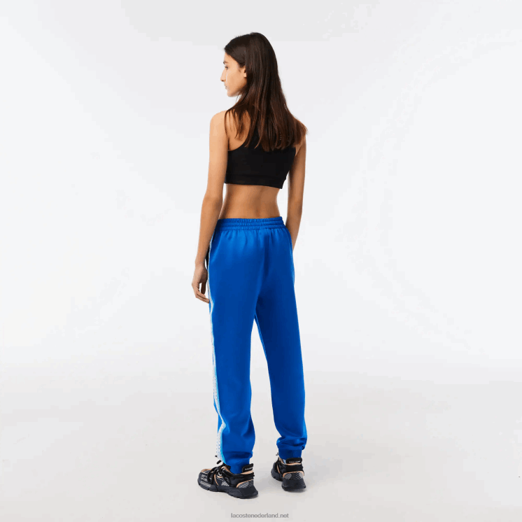 Lacoste Trainingsbroek met logostreep 0828H2407 blauwe kxb vrouwen