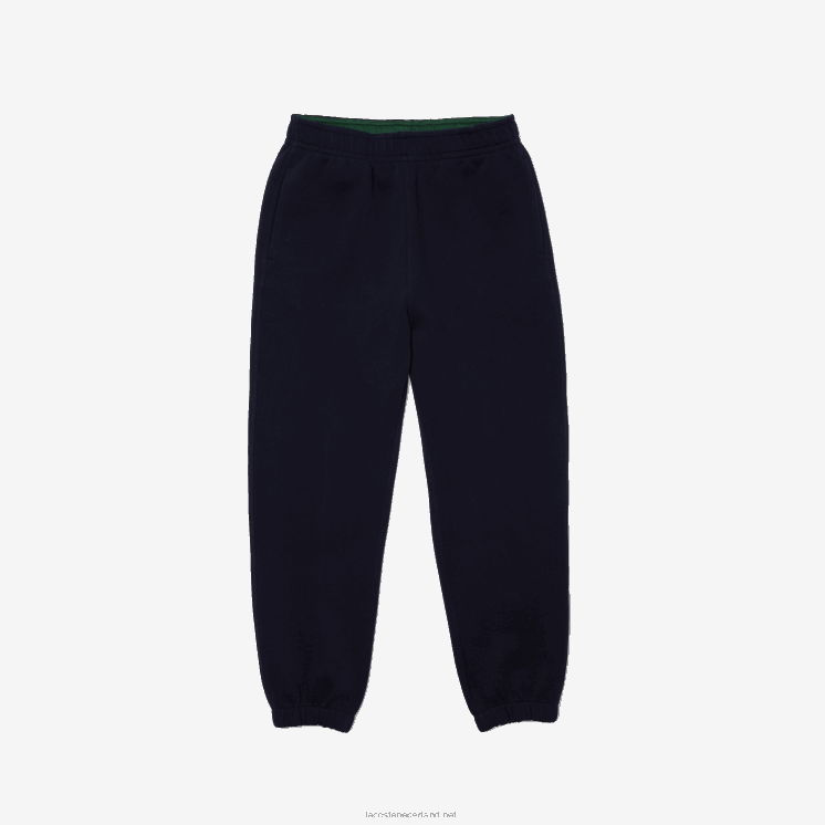 Lacoste joggingbroek van gemengd katoen 0828H2413 marineblauw 166 vrouwen