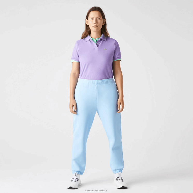 Lacoste joggingbroek van gemengd katoen 0828H2414 blauwe hbp vrouwen