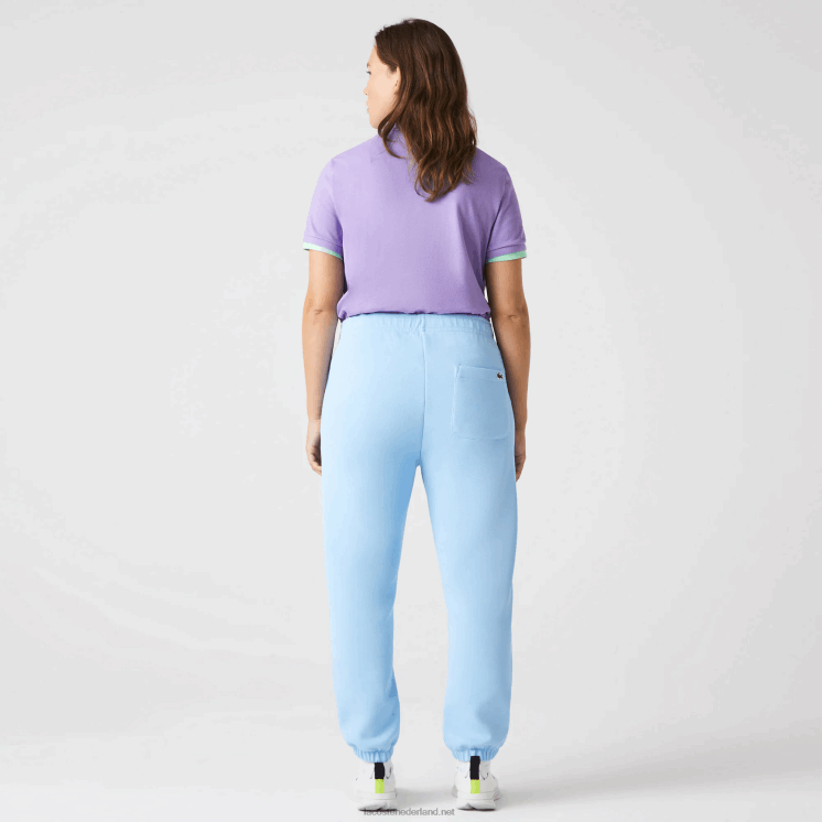 Lacoste joggingbroek van gemengd katoen 0828H2414 blauwe hbp vrouwen