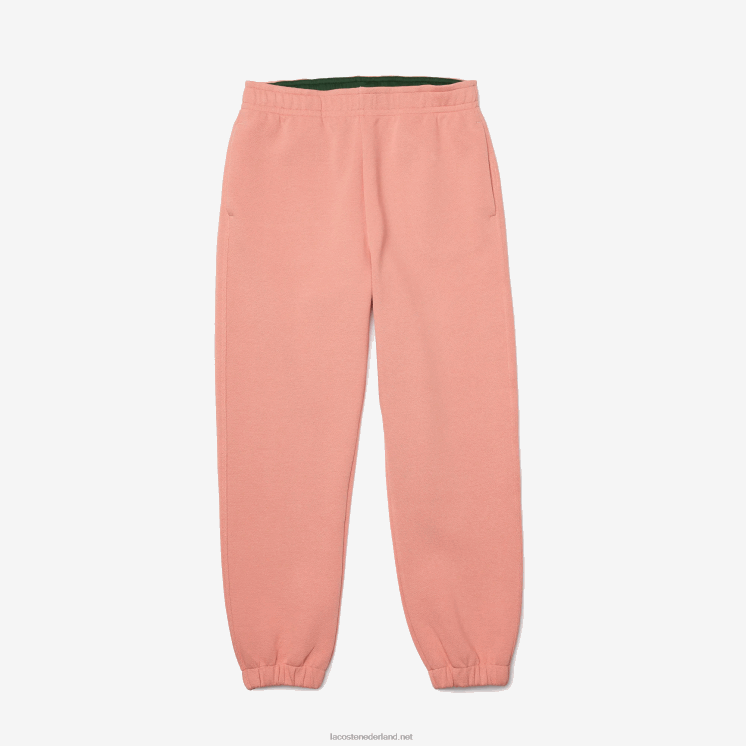 Lacoste joggingbroek van gemengd katoen 0828H2424 roze 5mm vrouwen