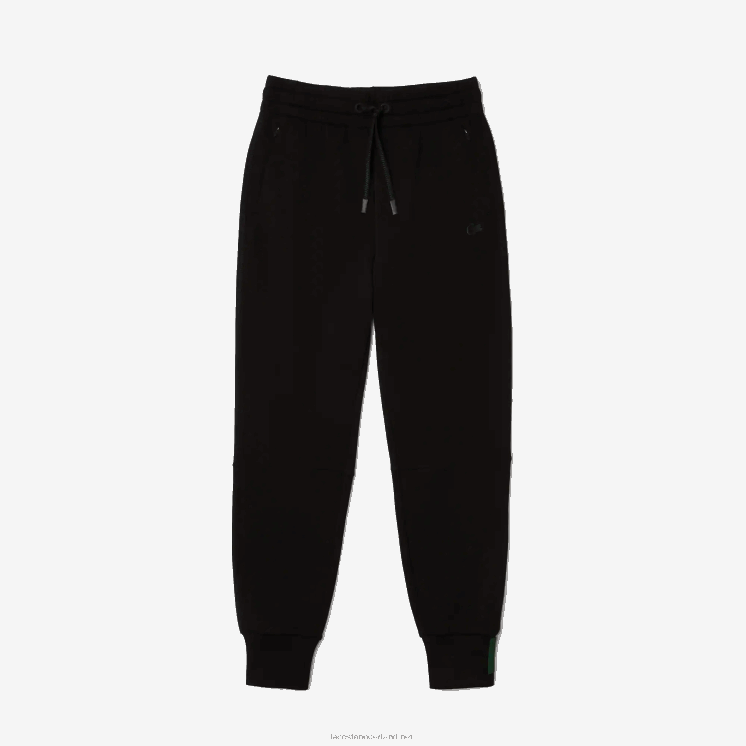 Lacoste joggingbroek van katoenjersey 0828H2404 zwart 031 vrouwen