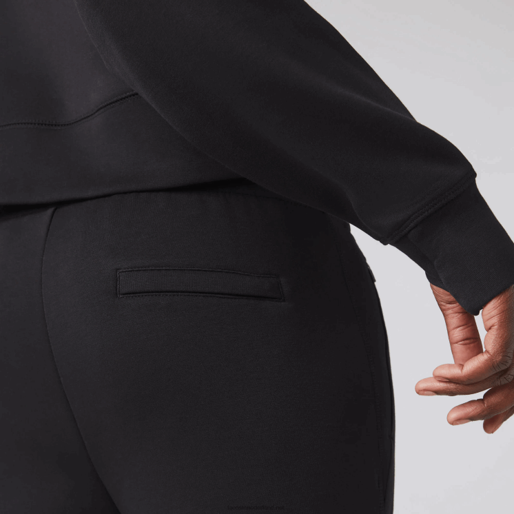 Lacoste joggingbroek van katoenjersey 0828H2404 zwart 031 vrouwen