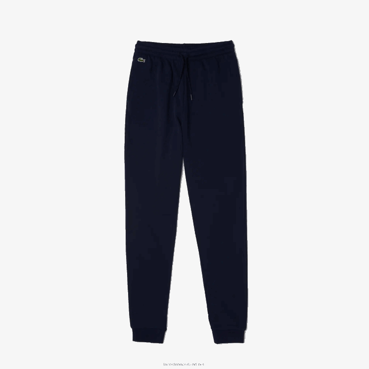Lacoste lichtgewicht fleece joggingbroek 0828H2593 marineblauw 166 vrouwen