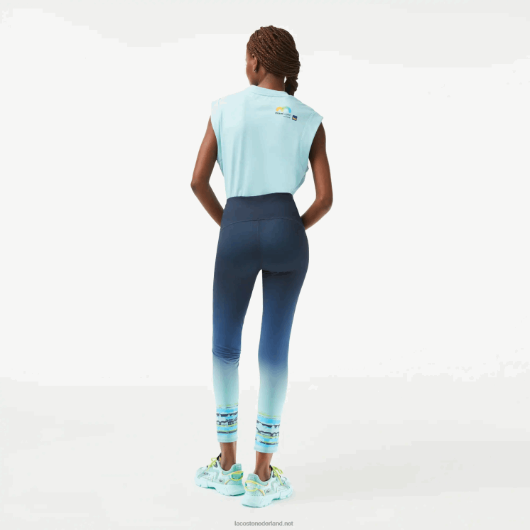 Lacoste sport miami open editie legging 0828H2410 blauwe kxe vrouwen