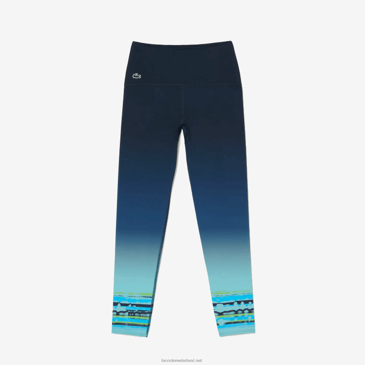 Lacoste sport miami open editie legging 0828H2410 blauwe kxe vrouwen