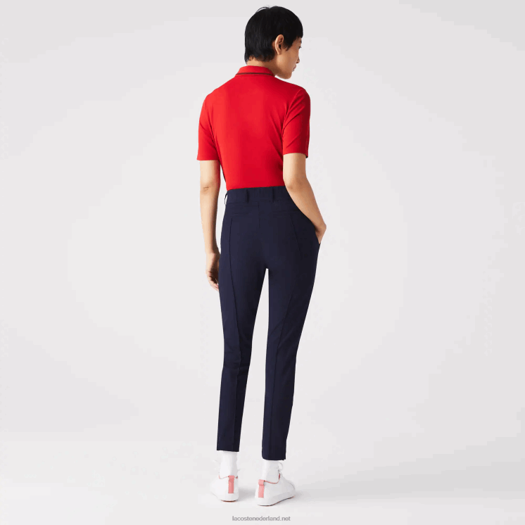 Lacoste sport stretch golfbroek 0828H2658 marineblauw 166 vrouwen