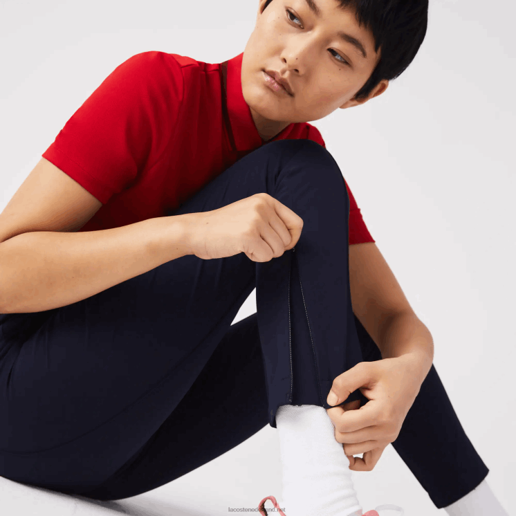 Lacoste sport stretch golfbroek 0828H2658 marineblauw 166 vrouwen