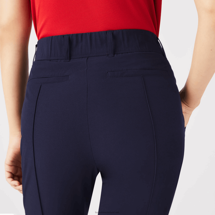 Lacoste sport stretch golfbroek 0828H2658 marineblauw 166 vrouwen