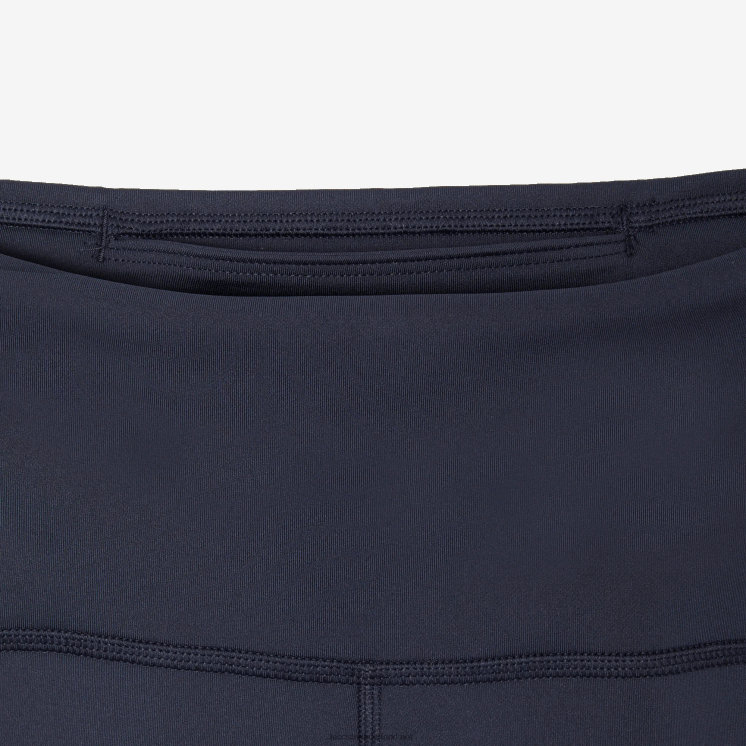 Lacoste sportieve effen cropped legging 0828H2425 blauwe kxe vrouwen