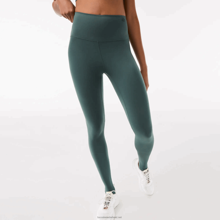 Lacoste stijgbeugel leggings 0828H2540 groen 5hx vrouwen
