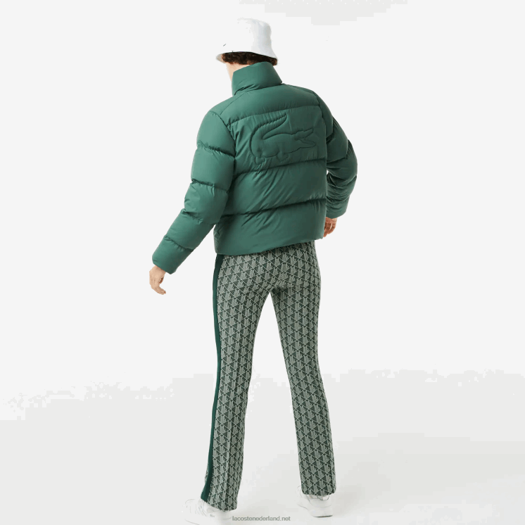 Lacoste opvouwbaar gewatteerd jack 0828H2615 groen 5hx vrouwen