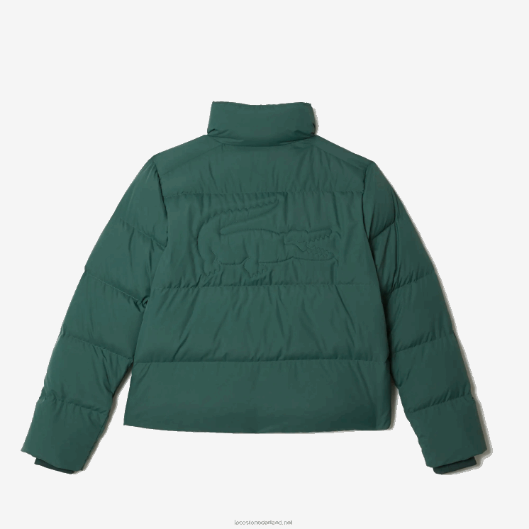Lacoste opvouwbaar gewatteerd jack 0828H2615 groen 5hx vrouwen