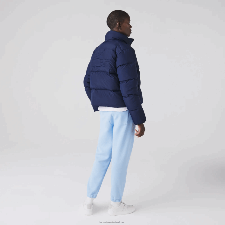Lacoste opvouwbaar gewatteerd jack 0828H2616 marineblauw 166 vrouwen