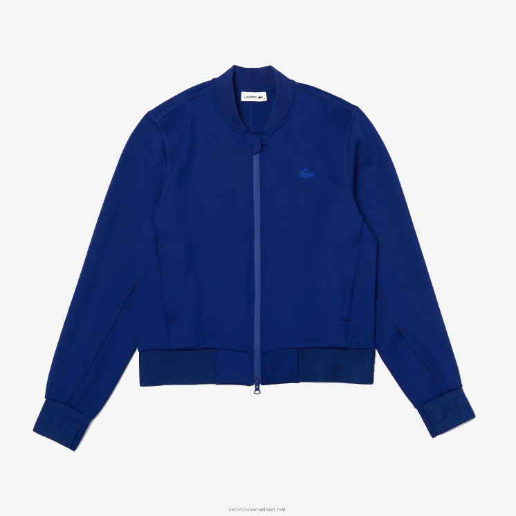 Lacoste tweelaags stretch teddy jack 0828H2625 blauwe bdm vrouwen
