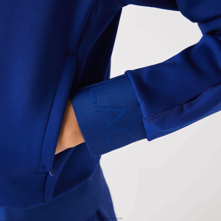 Lacoste tweelaags stretch teddy jack 0828H2625 blauwe bdm vrouwen