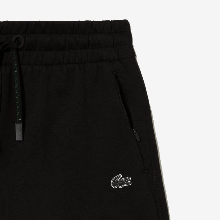 Lacoste effen korte broek 0828H2446 zwart 031 vrouwen