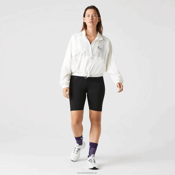 Lacoste sportieve fietsbroek 0828H2654 zwart 8vm vrouwen