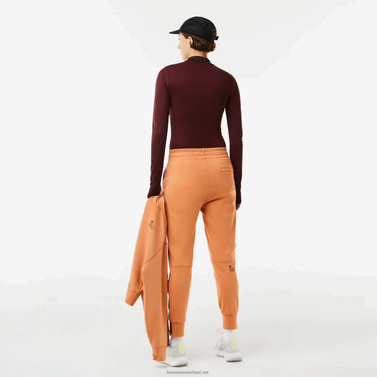 Lacoste bodysuit met ritssluiting 0828H2496 bordeaux zs1 vrouwen