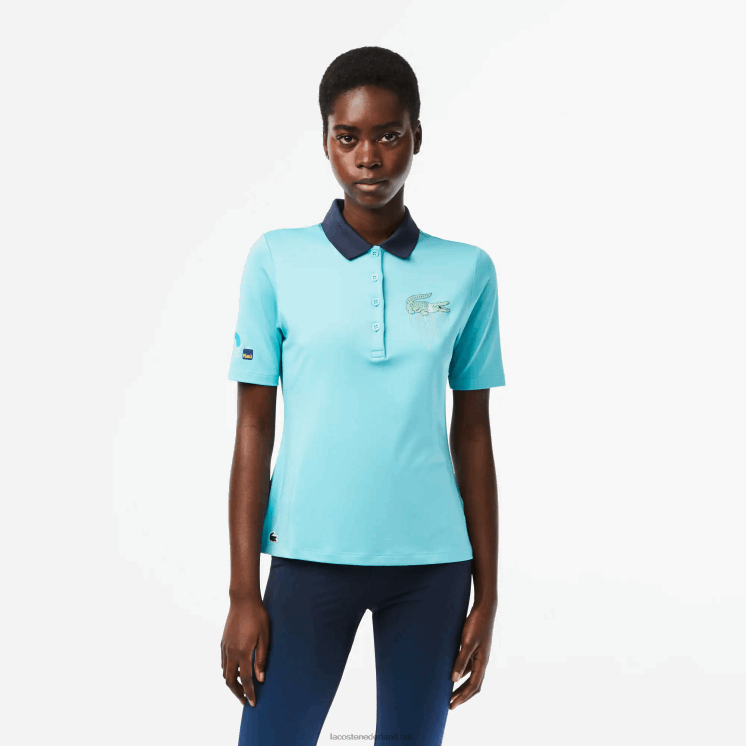 Lacoste sport miami open editie polo 0828H2372 munt bijv vrouwen