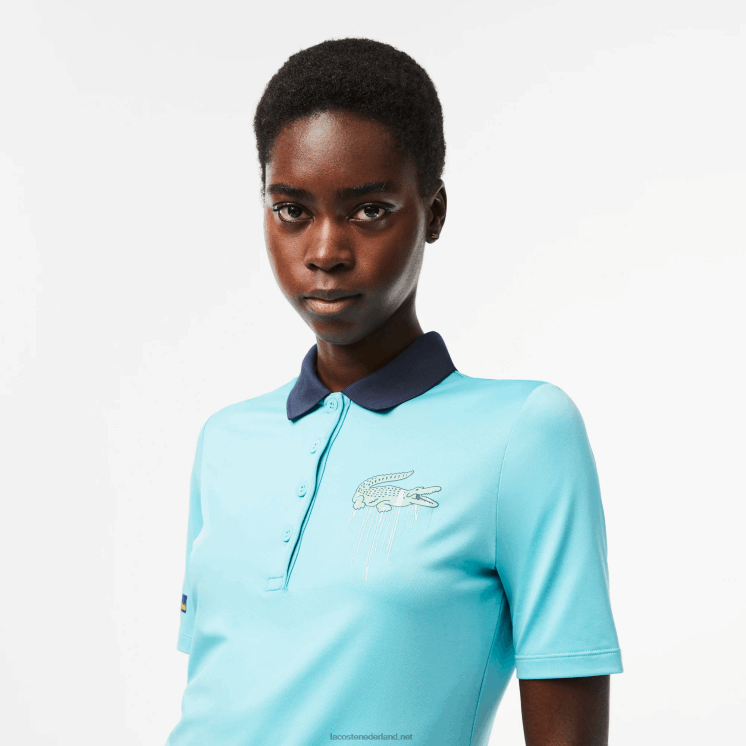 Lacoste sport miami open editie polo 0828H2372 munt bijv vrouwen