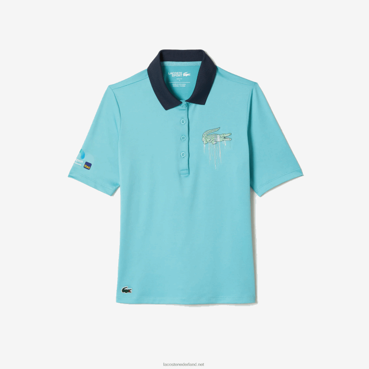 Lacoste sport miami open editie polo 0828H2372 munt bijv vrouwen