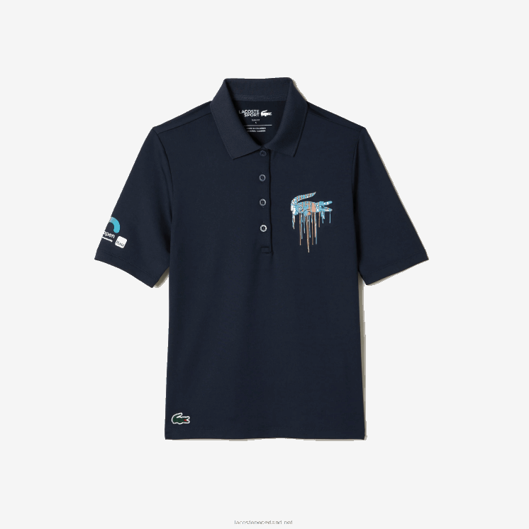 Lacoste sport miami open editie polo 0828H2374 blauwe kxe vrouwen