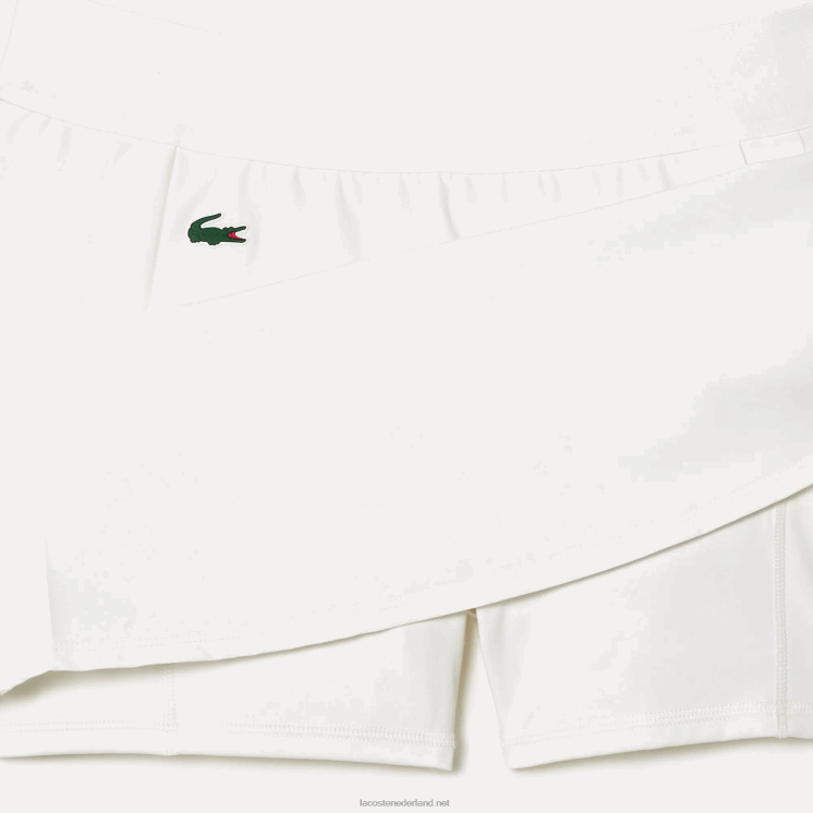 Lacoste sport ingebouwde korte golfrok 0828H2419 wit nieuw vrouwen