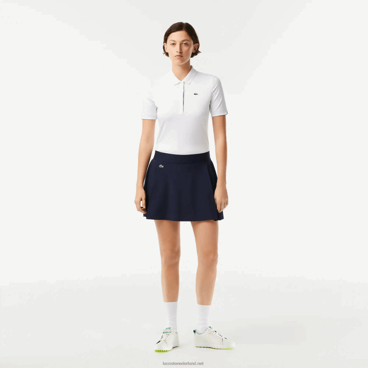 Lacoste sport ingebouwde korte golfrok 0828H2420 marineblauw 423 vrouwen