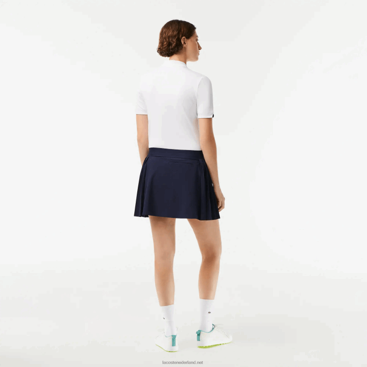 Lacoste sport ingebouwde korte golfrok 0828H2420 marineblauw 423 vrouwen