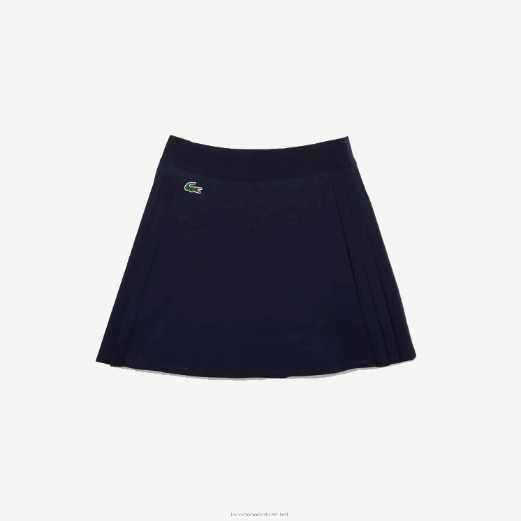 Lacoste sport ingebouwde korte golfrok 0828H2420 marineblauw 423 vrouwen