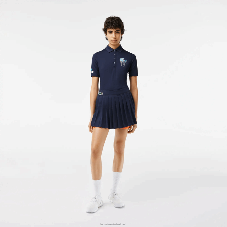 Lacoste sport miami open editie rok 0828H2423 blauw oranje t5i vrouwen