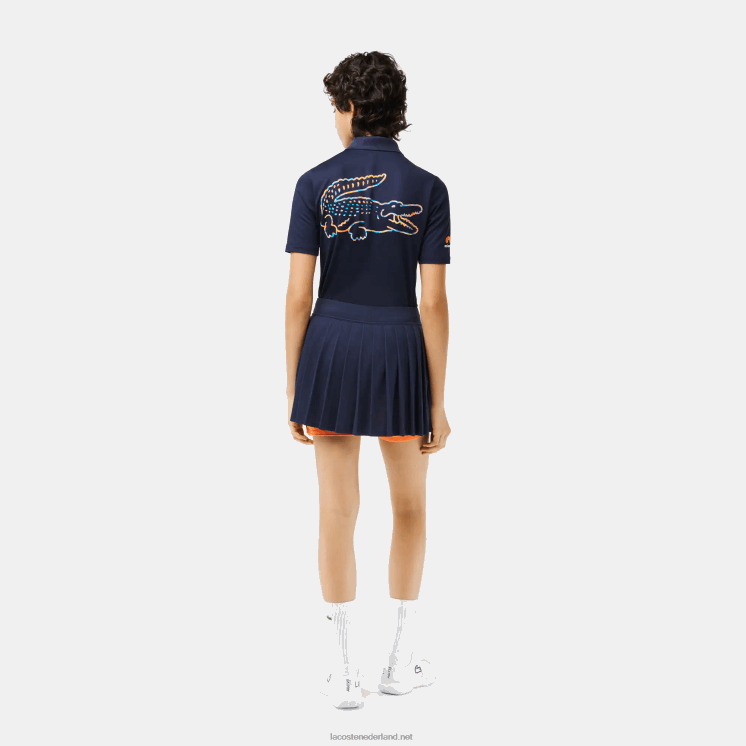 Lacoste sport miami open editie rok 0828H2423 blauw oranje t5i vrouwen