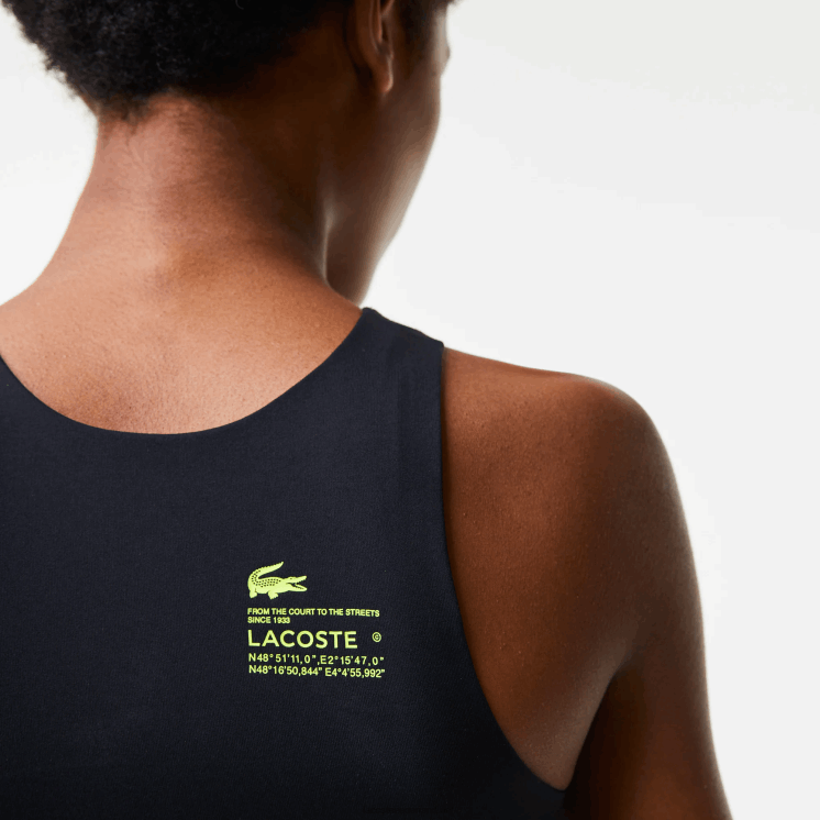 Lacoste naadloze sportbeha 0828H2548 zwart 031 vrouwen