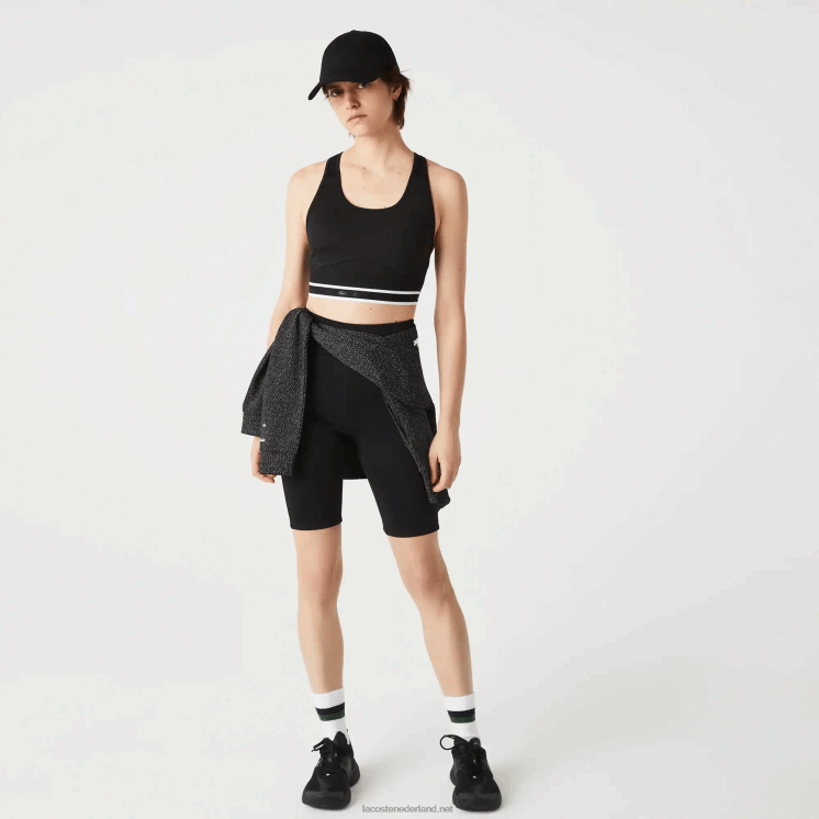 Lacoste sport racerback sportbeha 0828H2583 zwart 8vm vrouwen