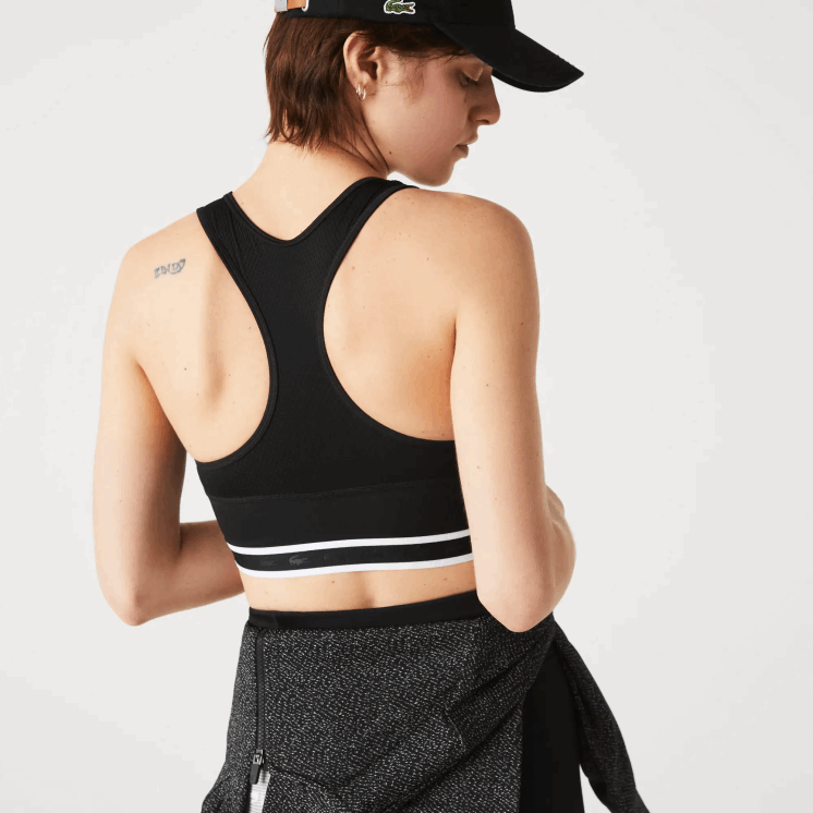 Lacoste sport racerback sportbeha 0828H2583 zwart 8vm vrouwen
